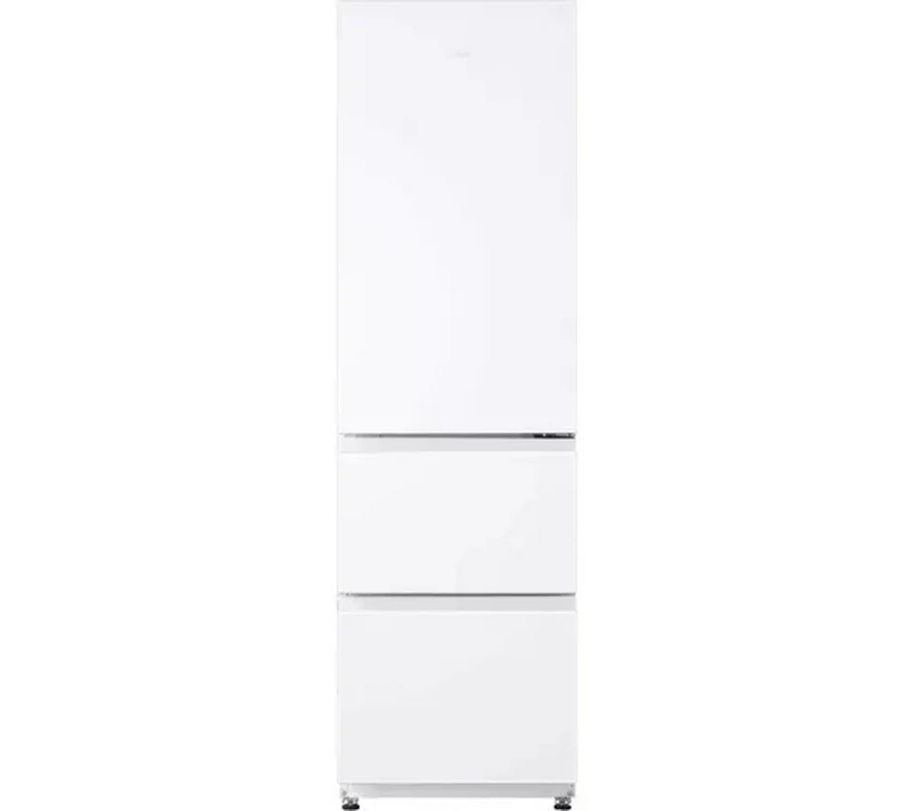 Haier HTR3518ENMWK 3D Series-3 60/40 Freestanding Total No Frost Fridge Freezer White