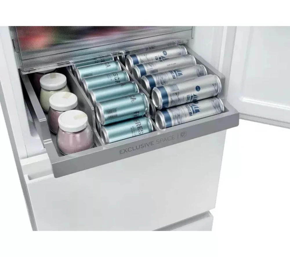 Haier HTR3518ENMWK 3D Series-3 60/40 Freestanding Total No Frost Fridge Freezer White - Image 8