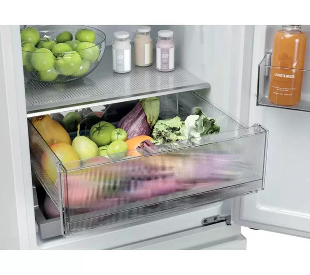Haier HTR3518ENMWK 3D Series-3 60/40 Freestanding Total No Frost Fridge Freezer White - Image 9