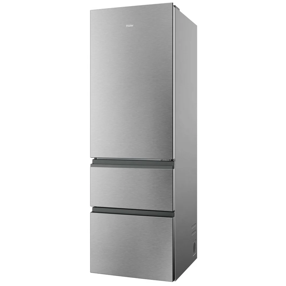 Haier HTR3618DNMM 60/40 Freestanding Total No Frost Fridge Freezer Inox - Image 3