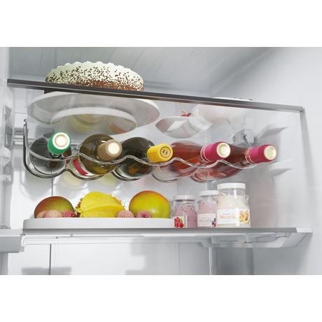 Haier HTW5618EWMP Frost Free Fridge Freezer Dark Inox - Image 9