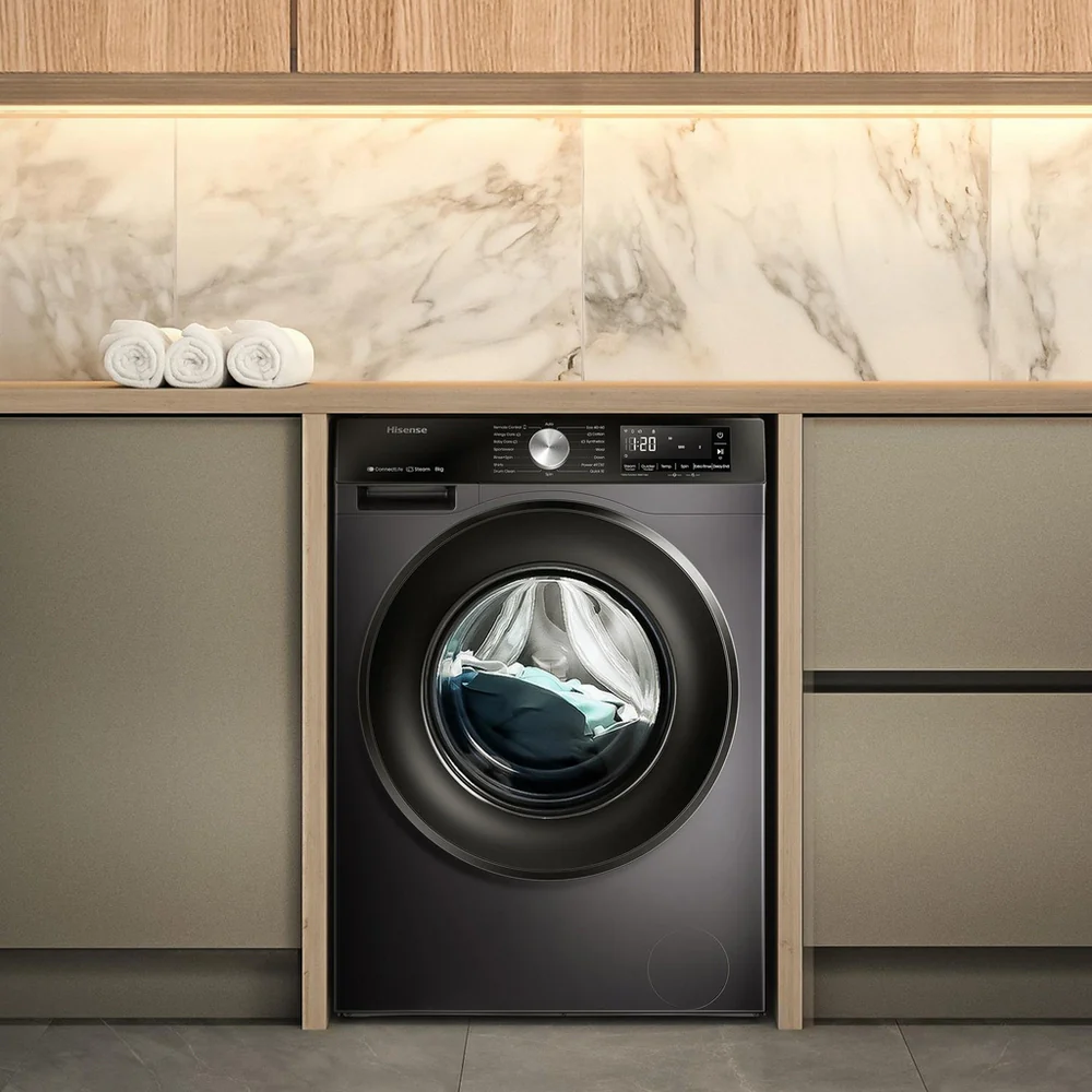 Hisense 3S Series WF3S8043BB3 WiFi-enabled 8kg 1400 Spin Washing Machine Black - A Rated - Image 15