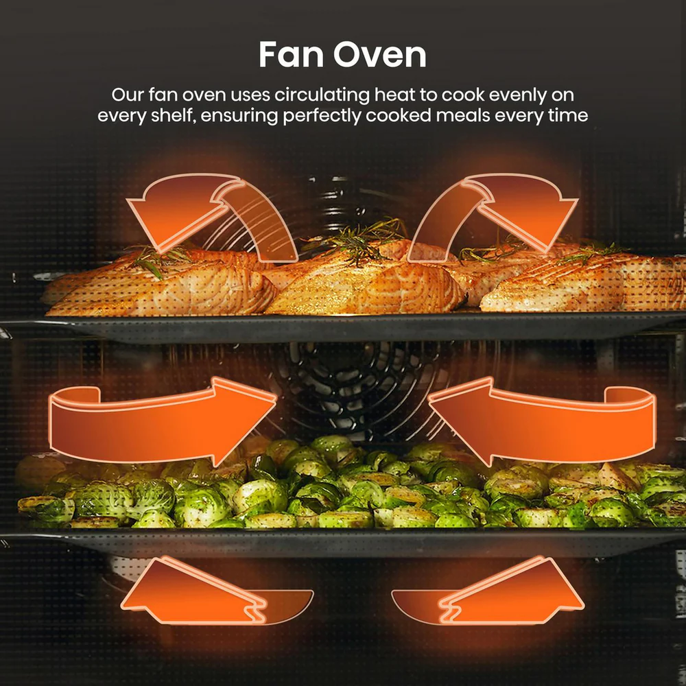 Hisense BI622AXPGUK Hi4 59.5cm Built In Electric Single Oven Stainless Steel - Image 21