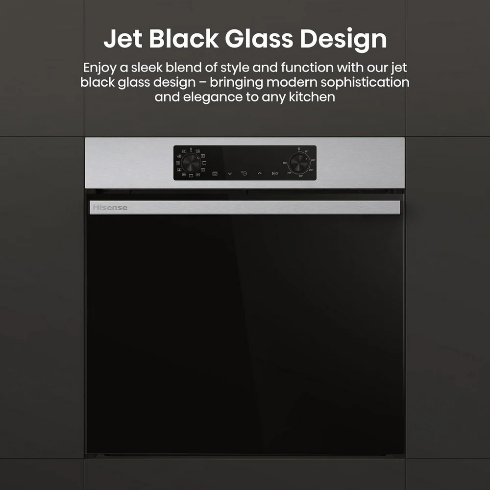 Hisense BI622AXPGUK Hi4 59.5cm Built In Electric Single Oven Stainless Steel - Image 8