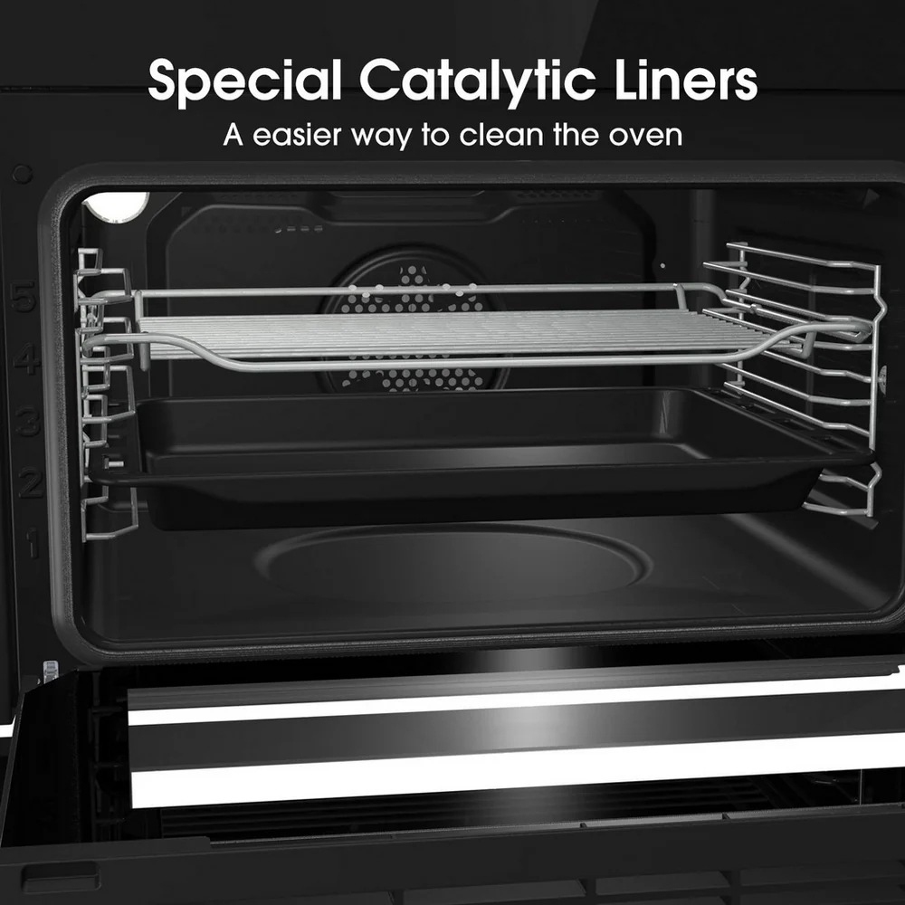 Hisense BID99222CXUK Built In Electric Double Oven Stainless Steel - A Rated - Image 6