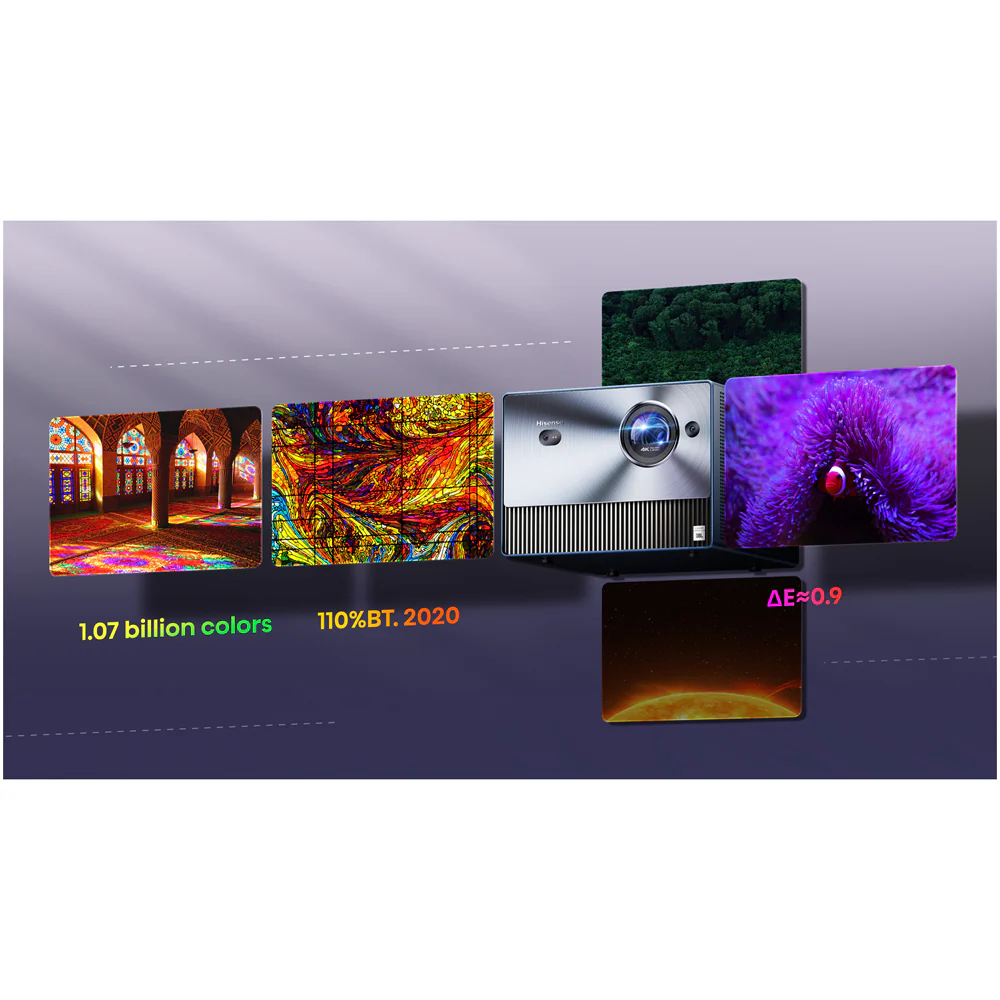 Hisense C1TUK DLP Tri Laser 4K UHD HDR Smart Laser Projector - Image 10