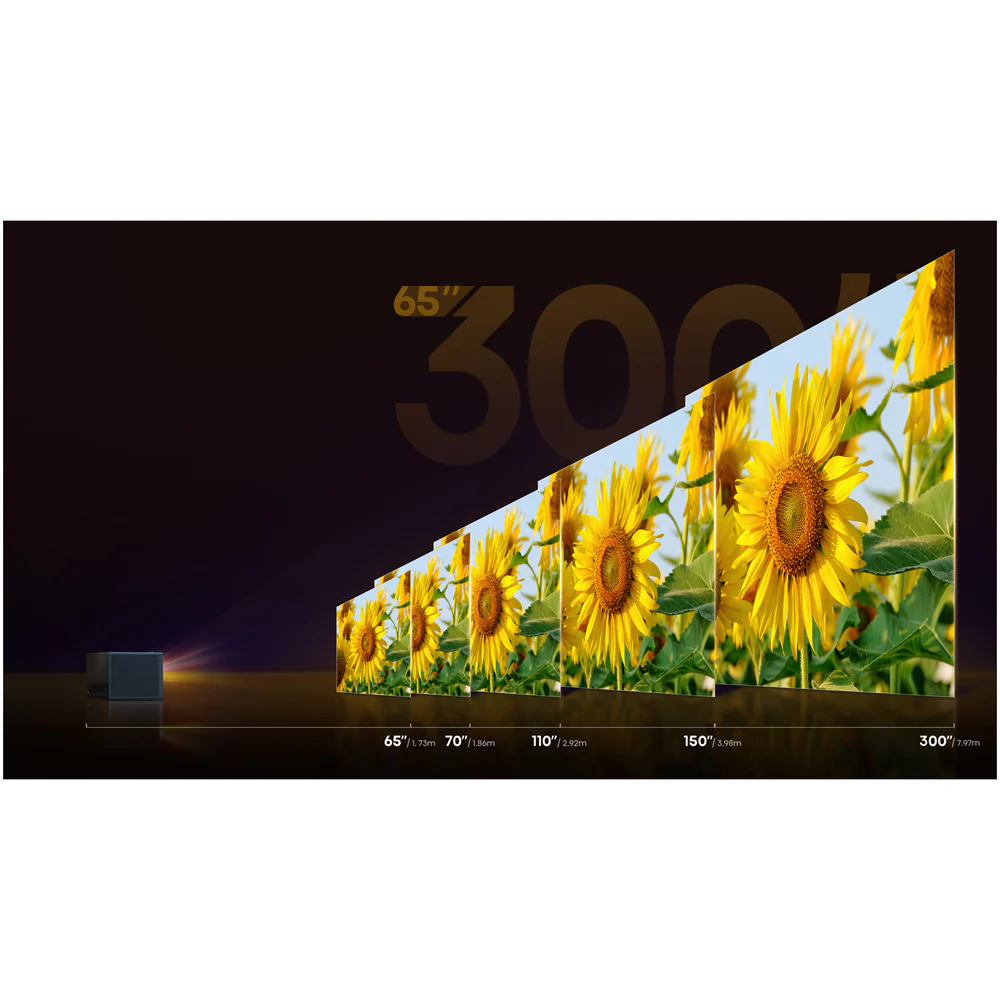 Hisense C1TUK DLP Tri Laser 4K UHD HDR Smart Laser Projector - Image 12