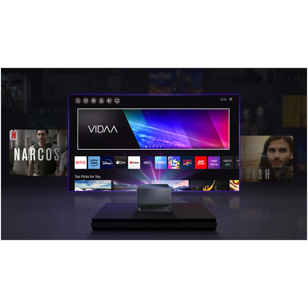 Hisense C1TUK DLP Tri Laser 4K UHD HDR Smart Laser Projector - Image 18