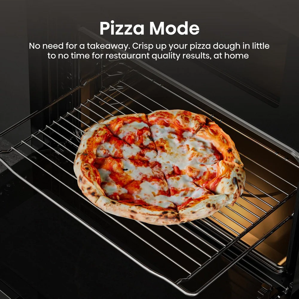 Hisense Hi6 BUD714221CX 54/38L Built Under Electric Double Oven Stainless Steel - A Rated - Image 6