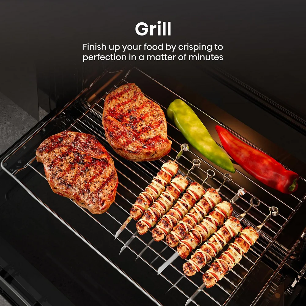 Hisense Hi6 BUD714221CX 54/38L Built Under Electric Double Oven Stainless Steel - A Rated - Image 8