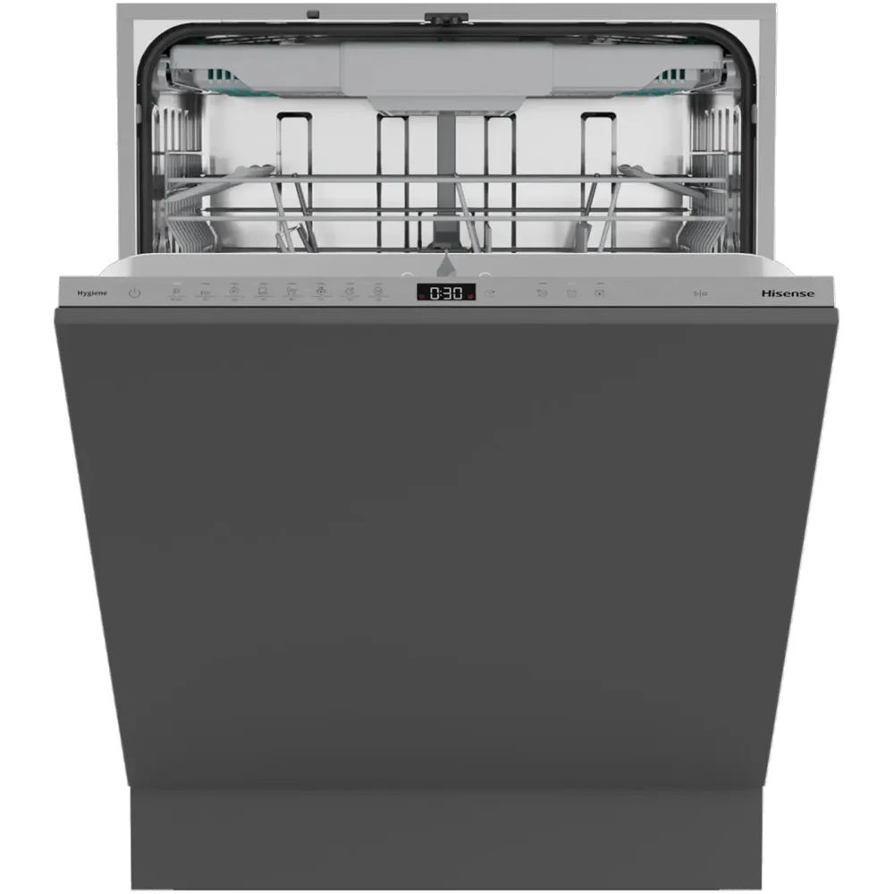 Hisense HV663A60UK Hi6 Full-Size Fully Integrated Dishwasher 16 Place Settings