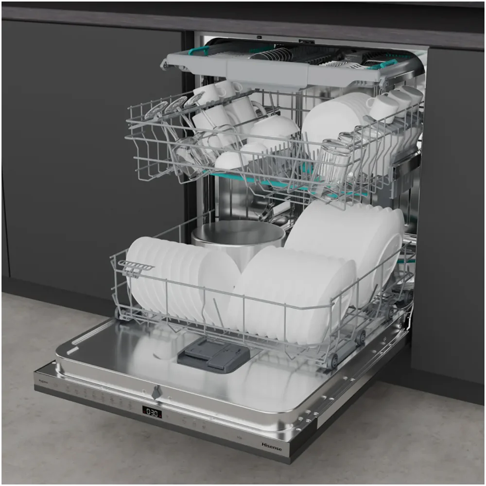 Hisense HV663A60UK Hi6 Full-Size Fully Integrated Dishwasher 16 Place Settings - Image 3