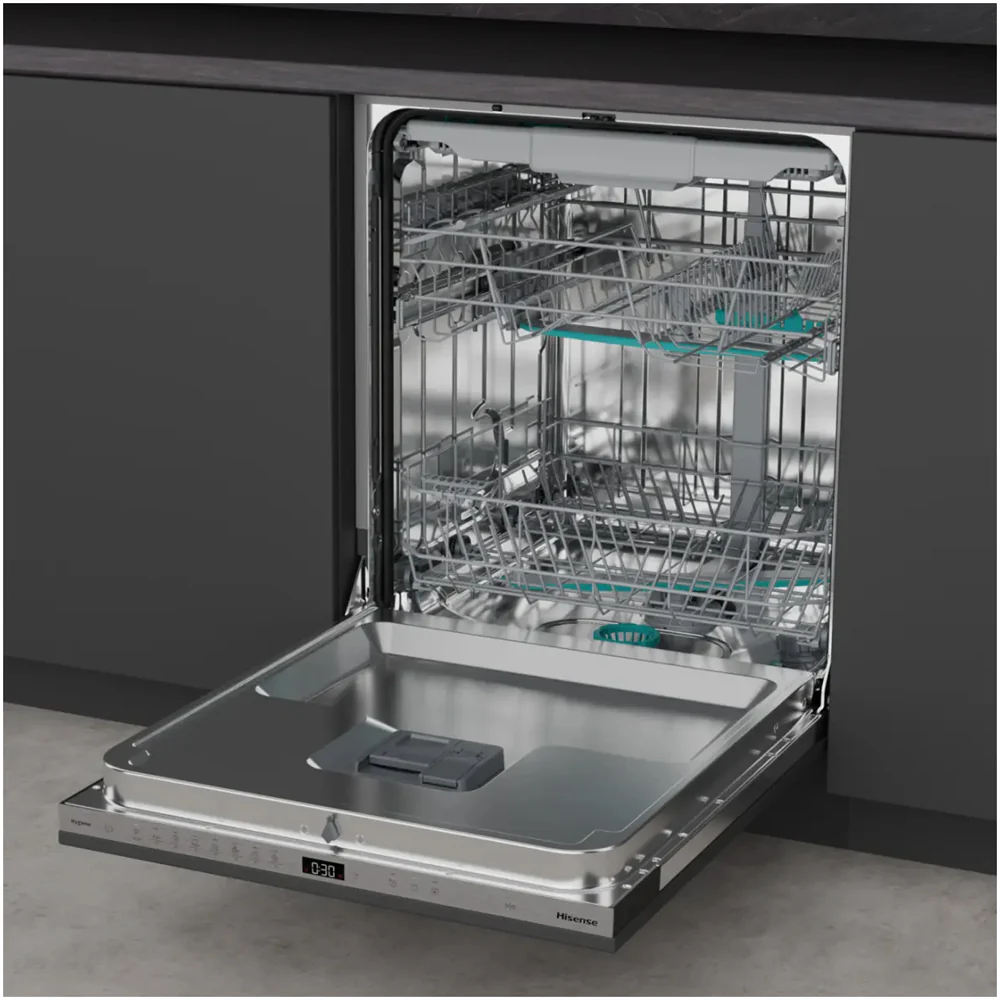 Hisense HV663A60UK Hi6 Full-Size Fully Integrated Dishwasher 16 Place Settings - Image 4