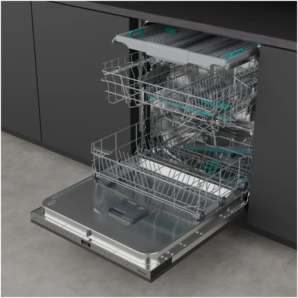 Hisense HV663A60UK Hi6 Full-Size Fully Integrated Dishwasher 16 Place Settings - Image 6