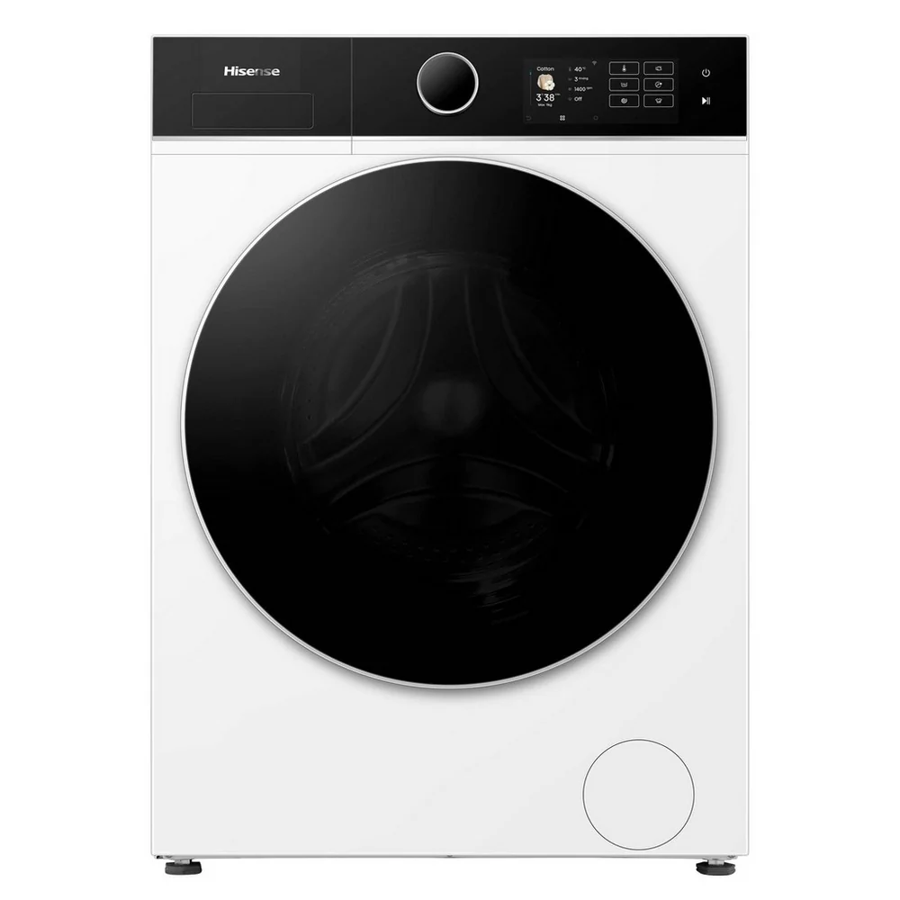 Hisense KitchenFit 5i Series WF5I9043BWFS 9kg 1400 Spin WiFi-enabled Freestanding Washing Machine White - Image 2