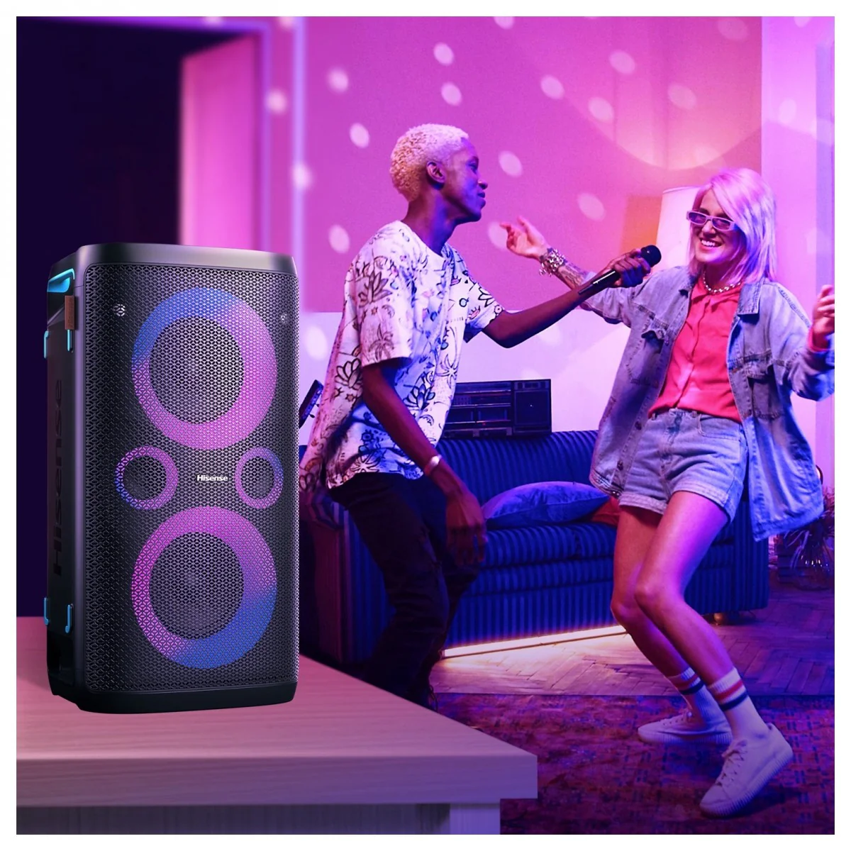Hisense Party Rocker One 300W Portable Bluetooth Party Speaker HP100 - Image 15