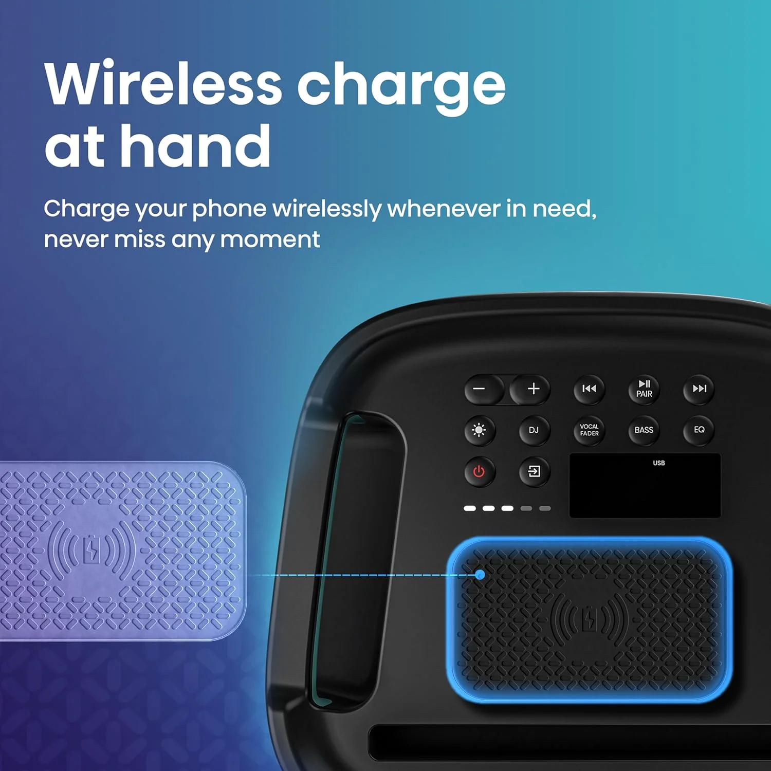 Hisense Party Rocker One 300W Portable Bluetooth Party Speaker HP100 - Image 8