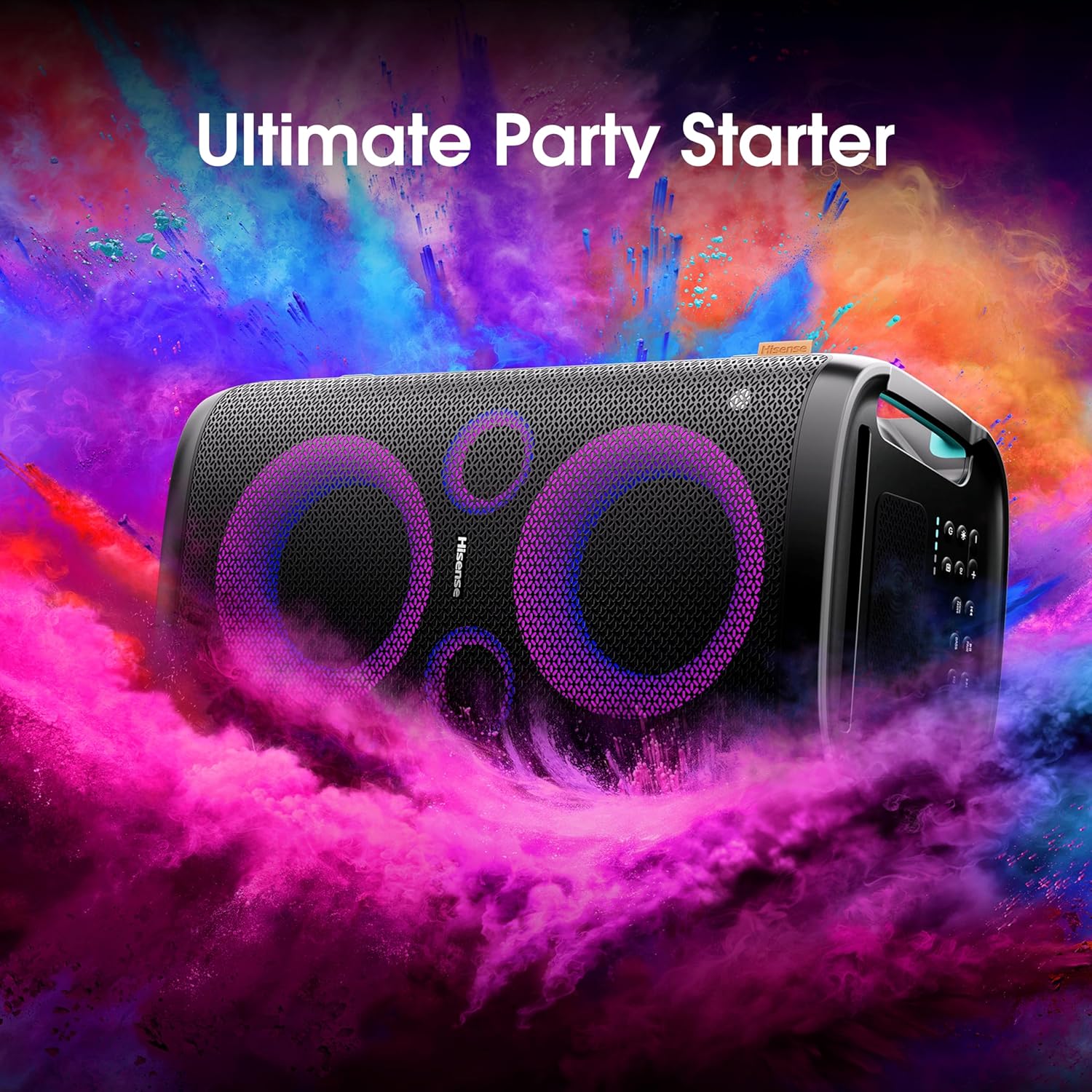 Hisense Party Rocker One 300W Portable Bluetooth Party Speaker HP100 - Image 9