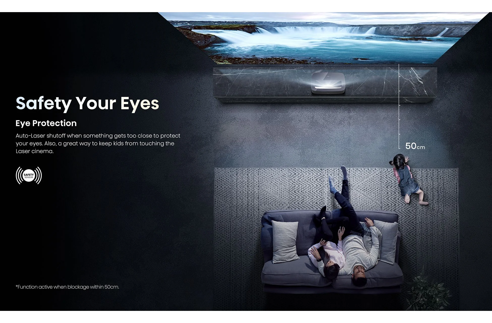 Hisense PL1TUKSE 4K Smart Laser Cinema Projector - Image 10