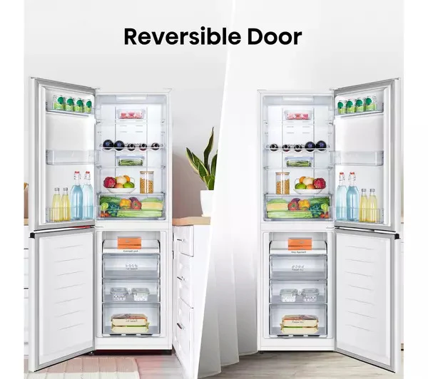Hisense RB327N4BWE Fridge Freezer Frost Free Freestanding 50/50 182cm Tall 256L - White - Image 7