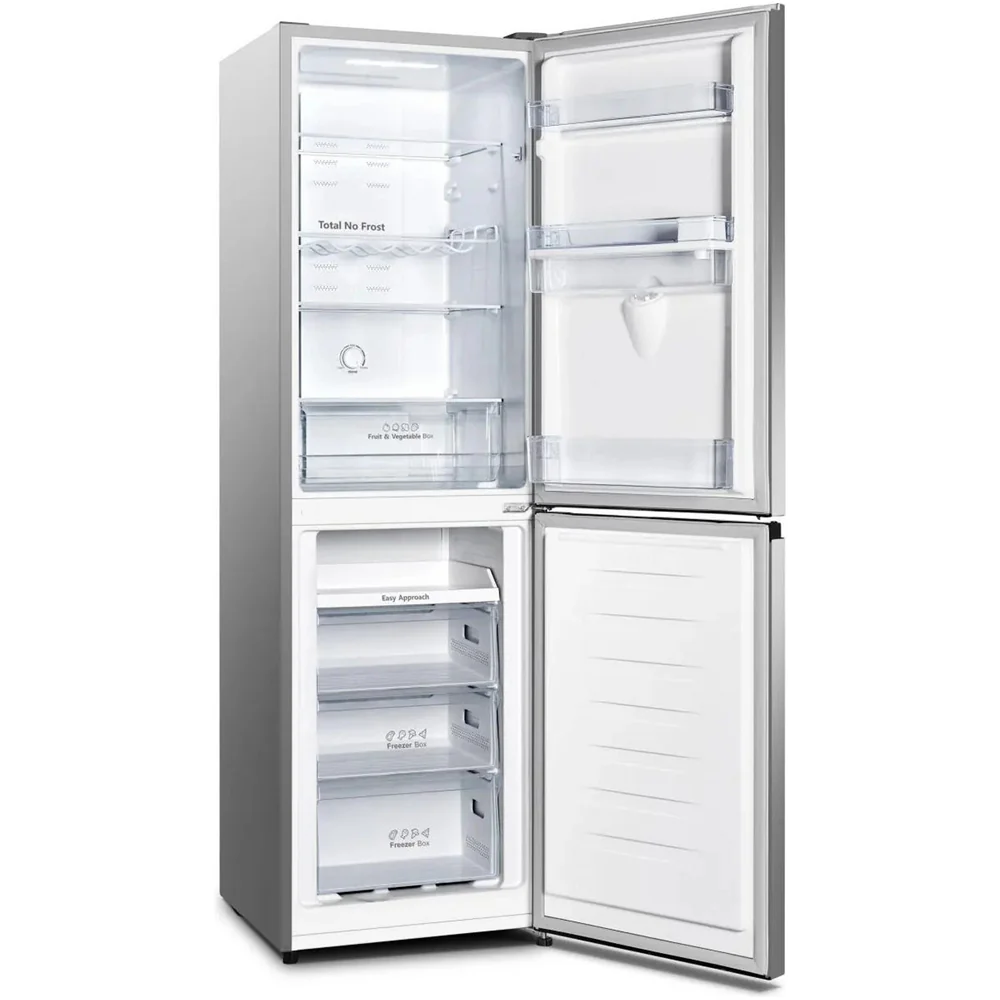 Hisense RB327N4WCE 50/50 Freestanding Non Plumbed Total No Frost Fridge Freezer Inox - Image 3