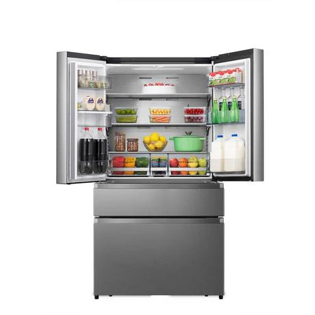 Hisense RF749N4SWSE American Fridge Freezer Stainless Steel - Image 2