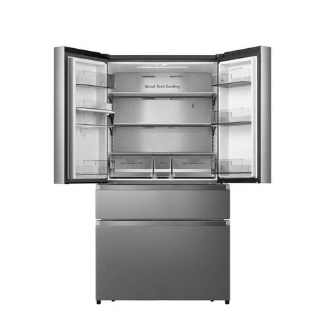 Hisense RF749N4SWSE American Fridge Freezer Stainless Steel - Image 4