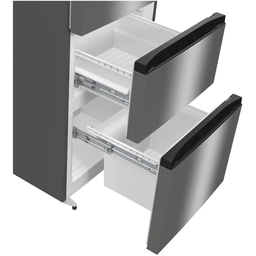 Hisense RM469N4ACDUK Freestanding Frost Free Fridge Freezer Stainless Steel - Image 5
