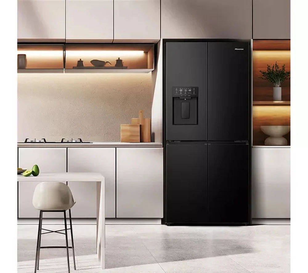 Hisense RQ5P470SYFD PureFlat Non-Plumbed Total No Frost American Fridge Freezer Black - Image 11