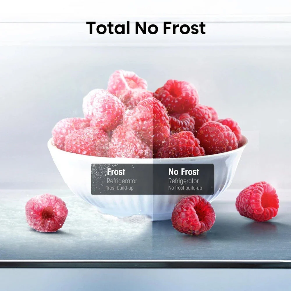 Hisense RS840N4WFE Freestanding Frost Free American Fridge Freezer Black Stainless Steel - Image 5