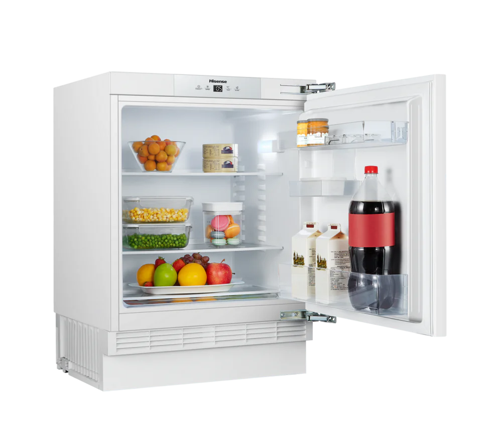 Hisense RUL178D4AWE 59.5cm Integrated Undercounter Larder Fridge White - Image 4