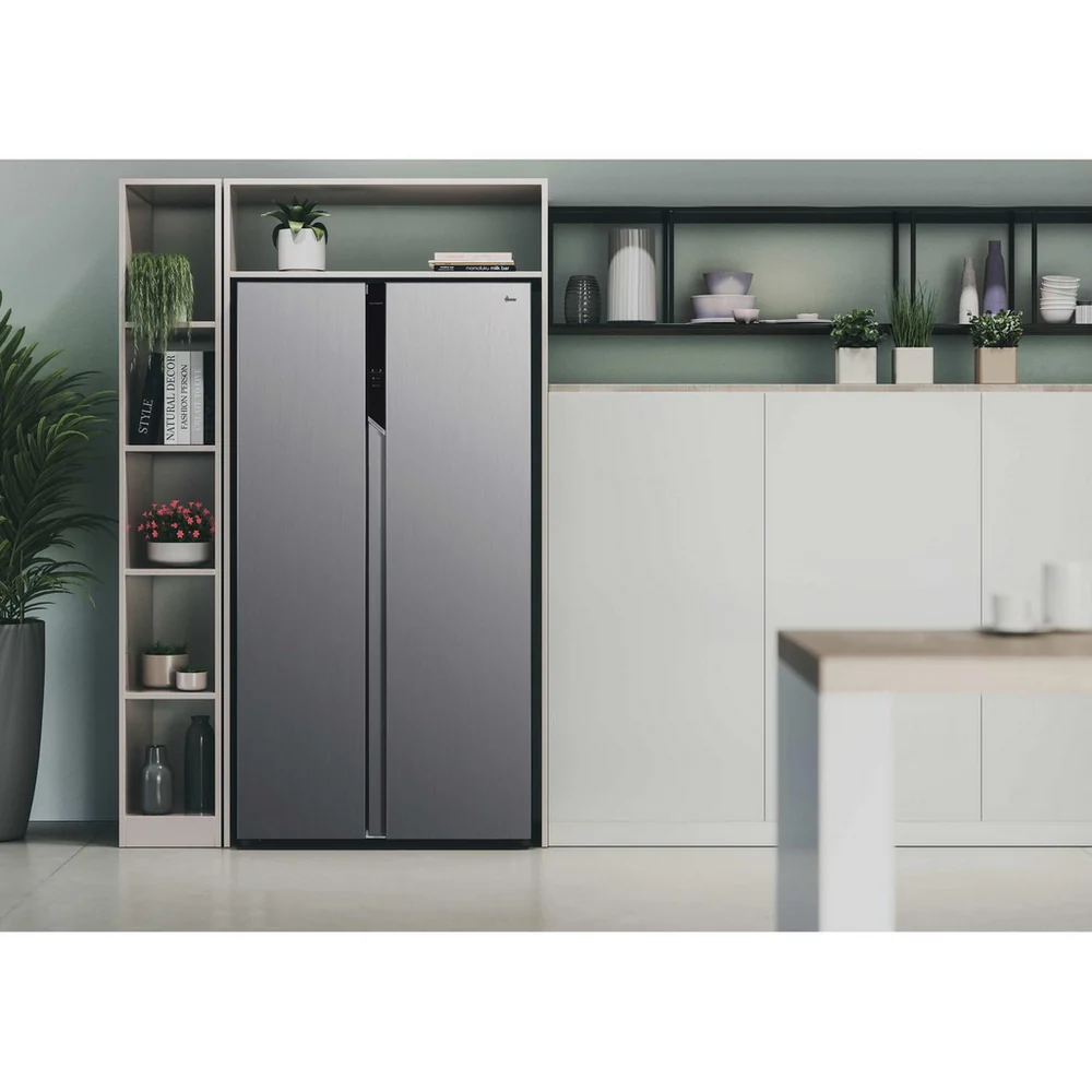 Hoover H-FRIDGE 500 HHSBSO-6174XK-1 Frost Free American Fridge Freezer Stainless Steel - Image 15