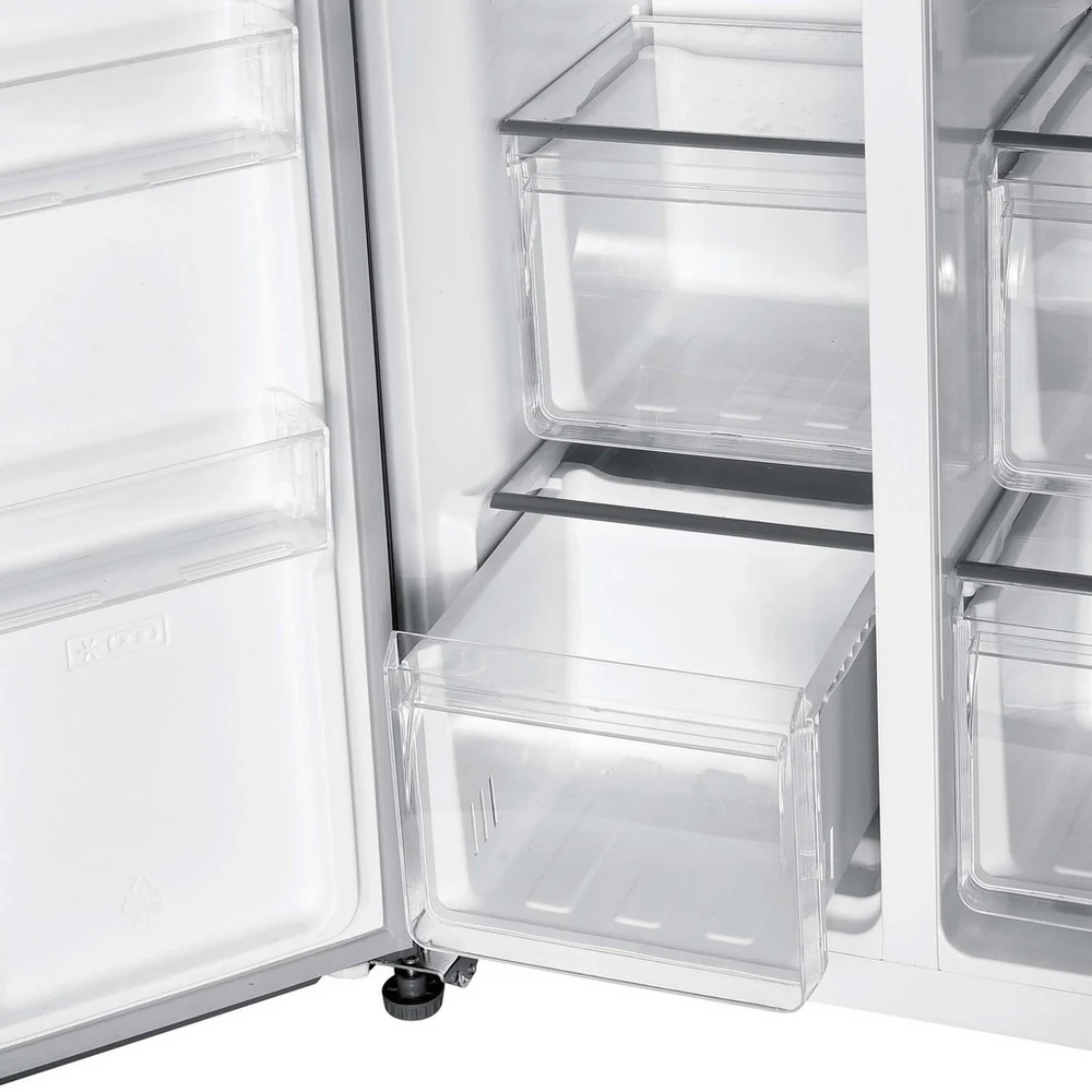 Hoover H-FRIDGE 500 HHSBSO-6174XK-1 Frost Free American Fridge Freezer Stainless Steel - Image 8