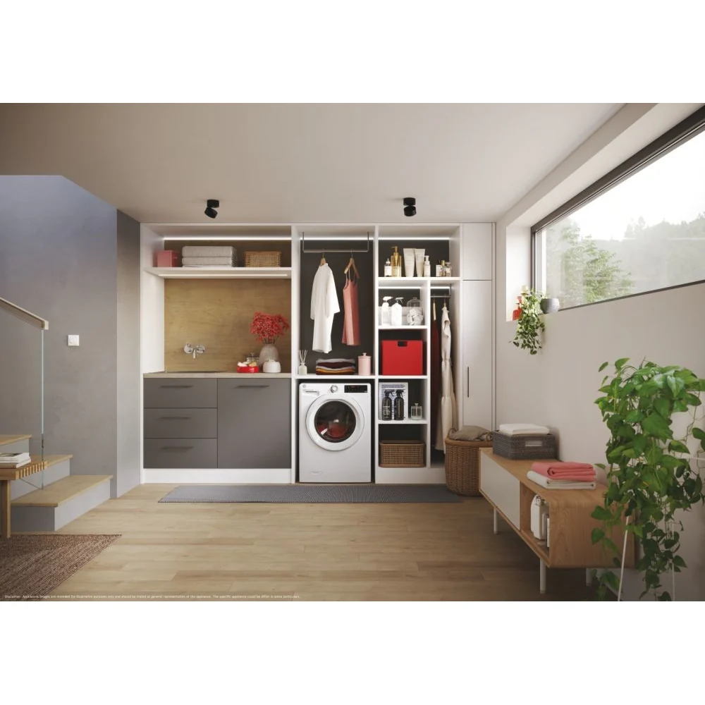 Hoover H3WPS486TAM6-80 8kg 1400 Spin Freestanding Washing Machine White A Rated - Image 13