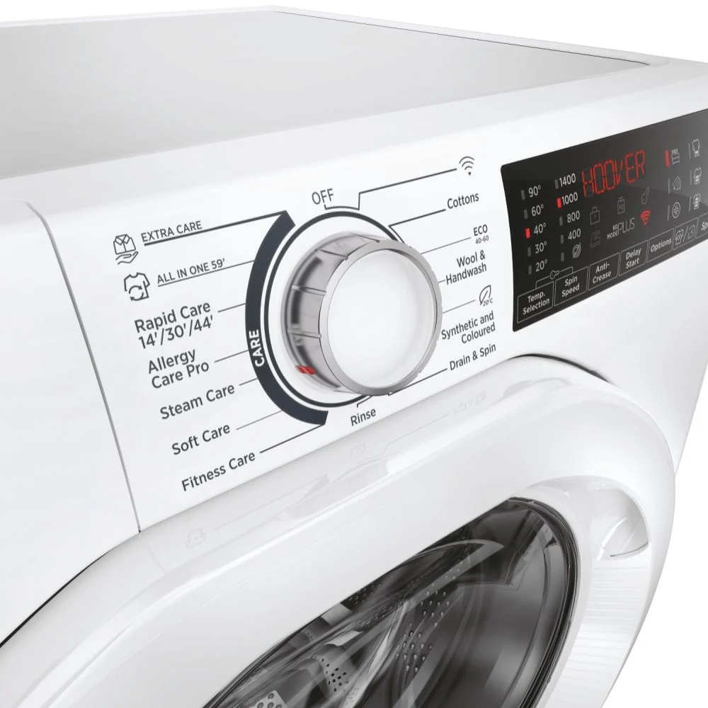 Hoover H3WPS486TAM6-80 8kg 1400 Spin Freestanding Washing Machine White A Rated - Image 6