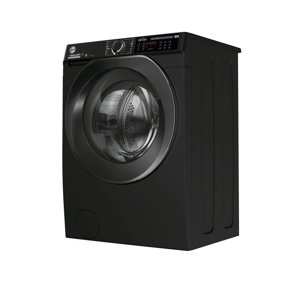 Hoover HD496AMBCB 1-80 H-WASH 500 WiFi Connected 9+6kg 1400 Spin Washer Dryer Black - Image 2