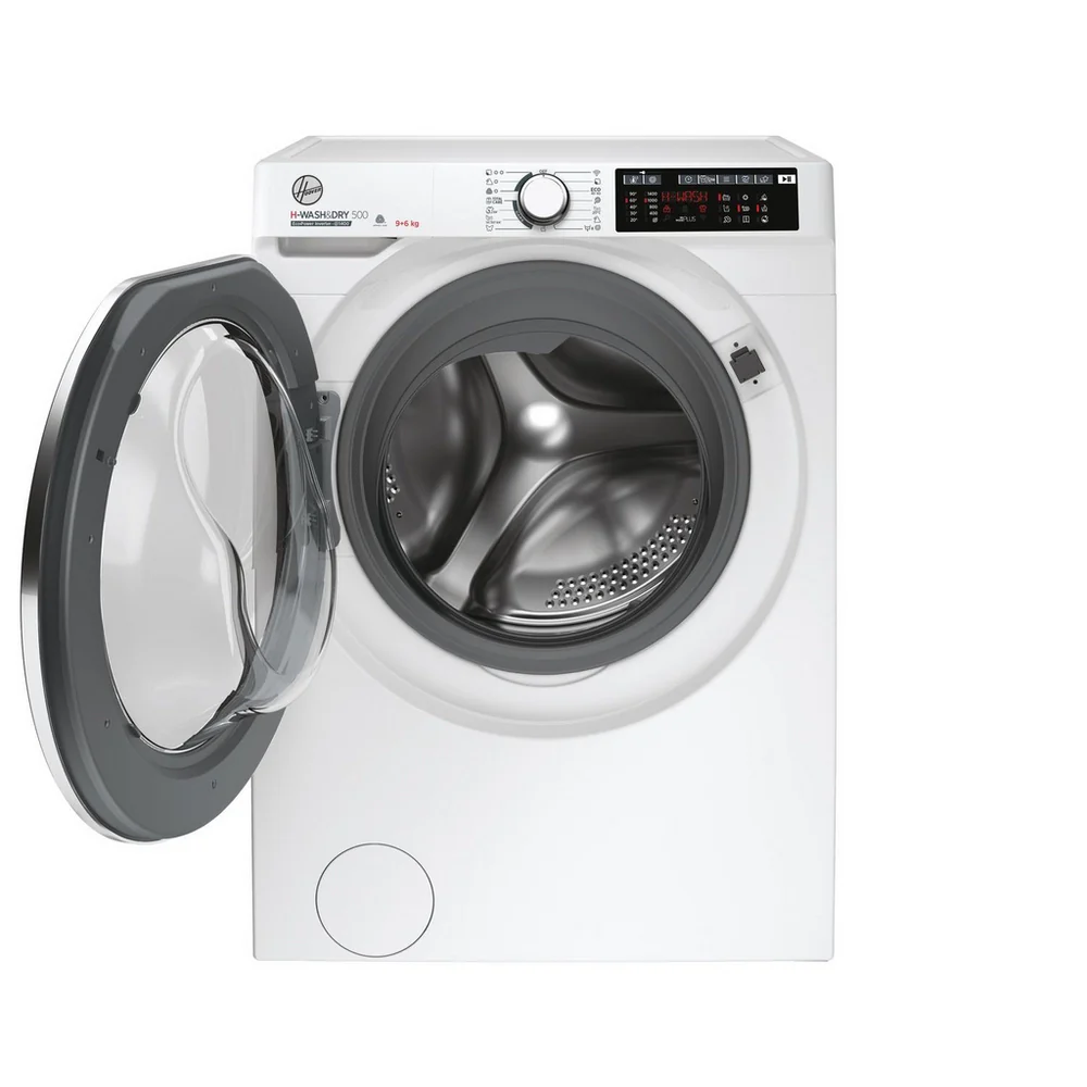 Hoover HD496AMC 1-80 H-WASH 500 WiFi Connected 9+6kg 1400 Spin Washer Dryer White - Image 2