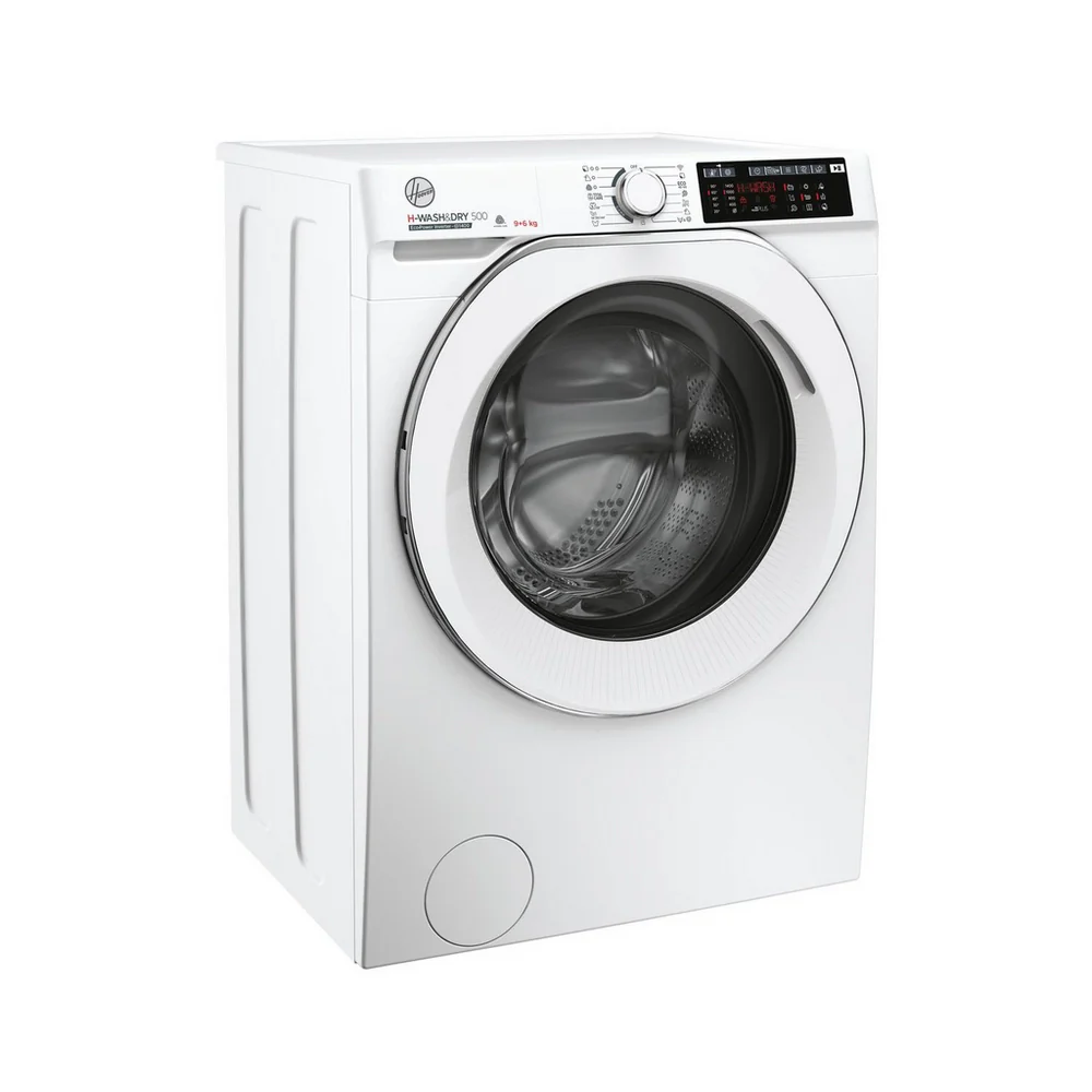 Hoover HD496AMC 1-80 H-WASH 500 WiFi Connected 9+6kg 1400 Spin Washer Dryer White - Image 3