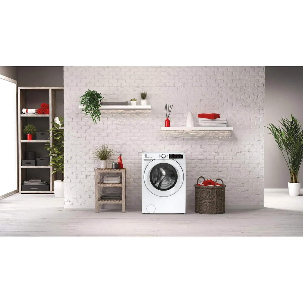 Hoover HD496AMC 1-80 H-WASH 500 WiFi Connected 9+6kg 1400 Spin Washer Dryer White - Image 6