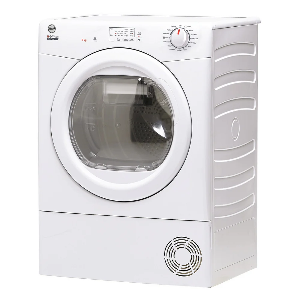 Hoover HLE H8A1LE-80 H-Dry 300 8kg Heat Pump Tumble Dryer White - A+ Rated - Image 2
