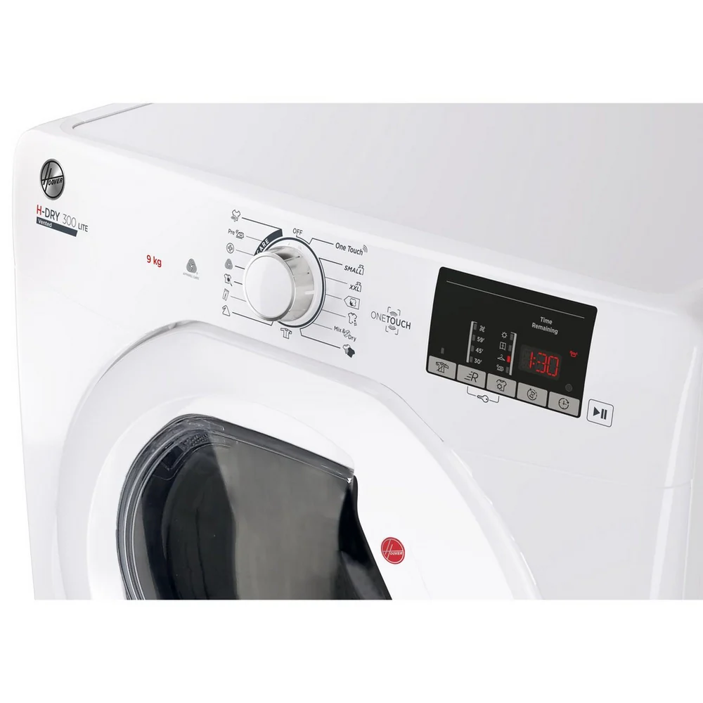 Hoover HLE V9DG 80 9kg Vented Tumble Dryer White - Image 3