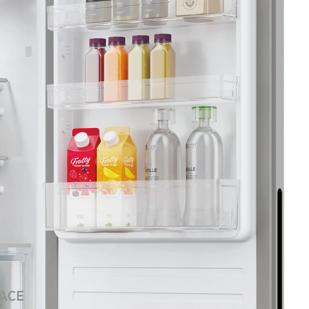 Hoover HVT3CLECKIHS-1 55cm Low Frost Fridge Freezer Silver - Image 11