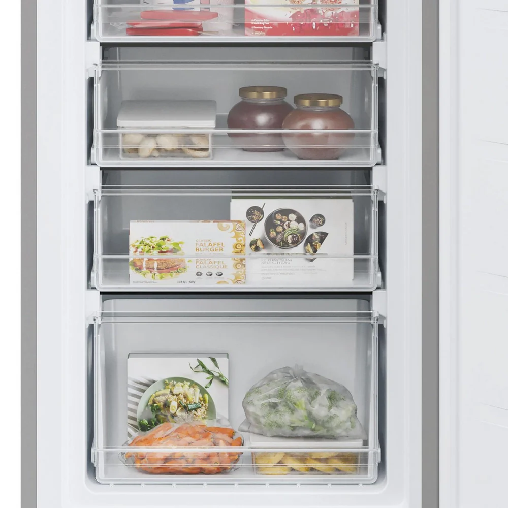 Hoover HVT3CLECKIHS-1 55cm Low Frost Fridge Freezer Silver - Image 8