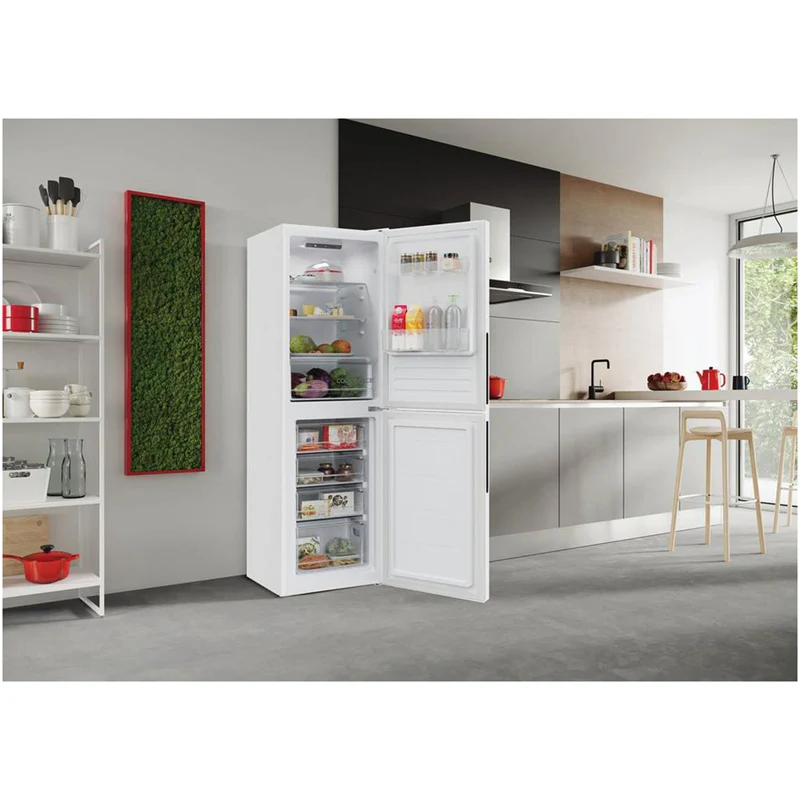 Hoover HVT3CLECKIHW 54.5cm Fridge Freezer White - Image 7
