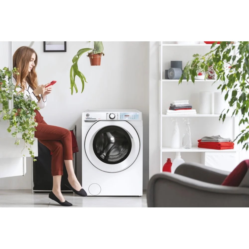 Hoover HWB 410AMC 1-80 10kg 1400 Spin Front Load Washing Machine White - A Rated - Image 5