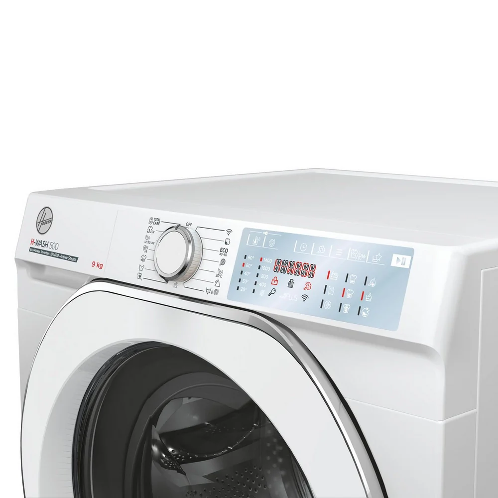 Hoover HWB 49AMC 1-80 9kg 1400 Spin Front Loading Washing Machine White - A Rated - Image 3