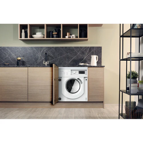 Hotpoint BIWMHG71483UKN Built-In Integrated Washing Machine White - Image 3