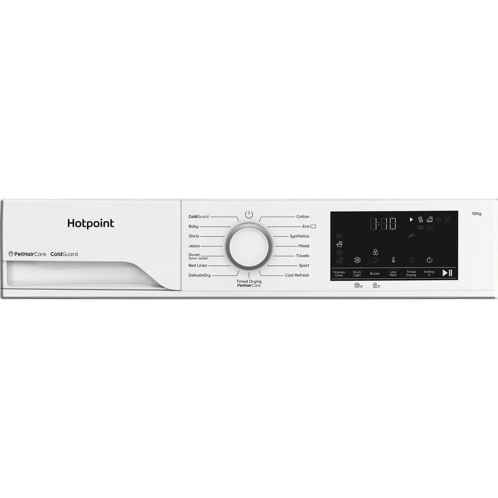 Hotpoint C HD 103M WW UK 10kg Heat Pump Tumble Dryer with PetHairCare White CHD103MWWUK - Image 11