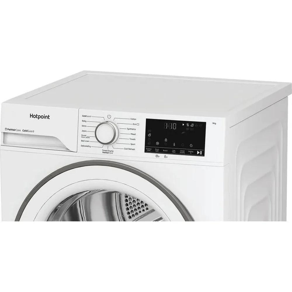 Hotpoint C HD 93M WWS UK 9kg Freestanding Heat Pump Tumble Dryer White CHD93MWWSUK - Image 2