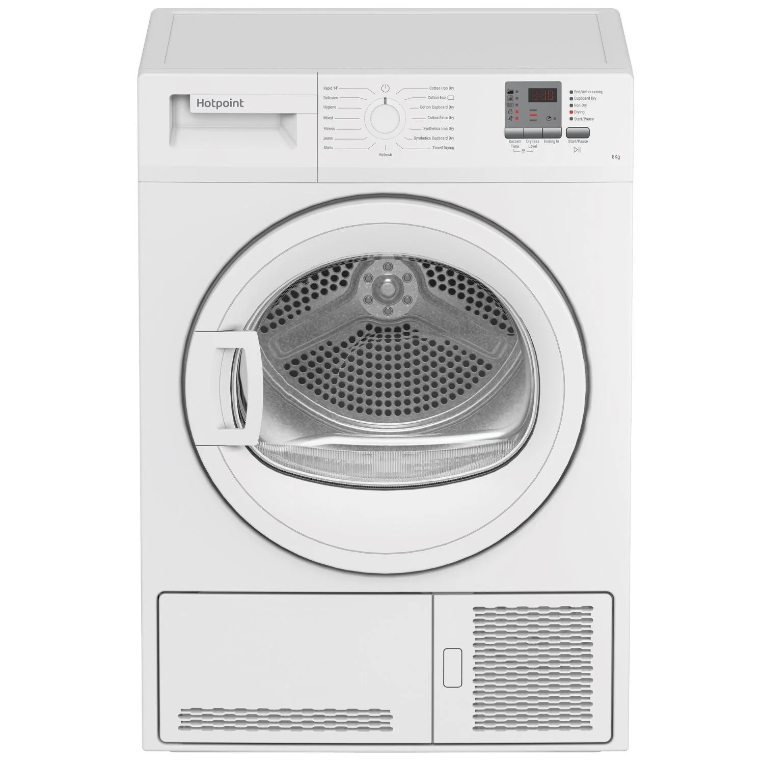 Hotpoint CHDC82WWGDUK 8KG Condenser Tumble Dryer White - Image 2
